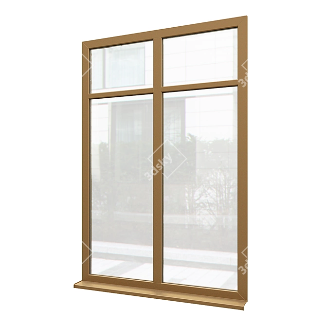 Optimized Exterior Windows Pack 3D model image 5