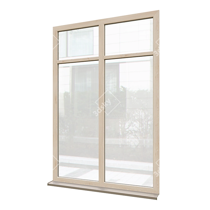 Optimized Exterior Windows Pack 3D model image 6