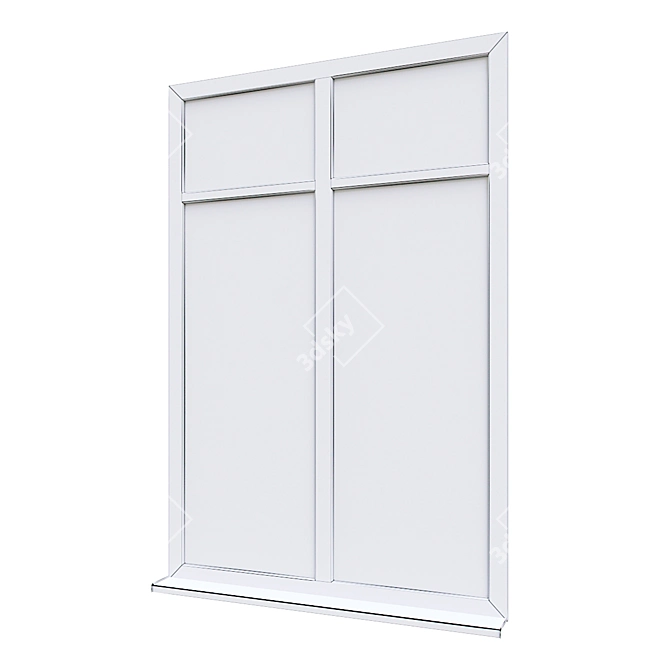 Optimized Exterior Windows Pack 3D model image 7