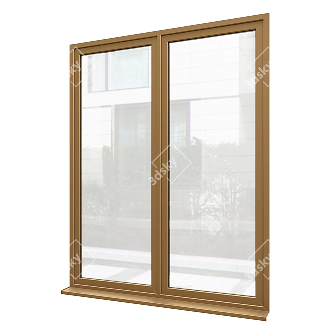 Optimized Exterior Windows & Doors v.01 3D model image 5