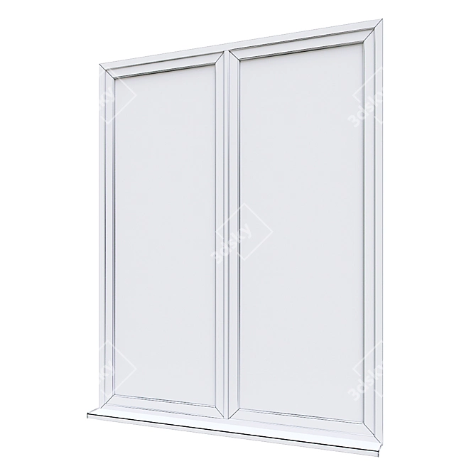 Optimized Exterior Windows & Doors v.01 3D model image 7