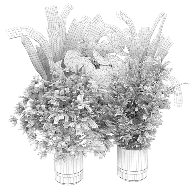 Leafy Vibe - Indoor Plant Collection 3D model image 7