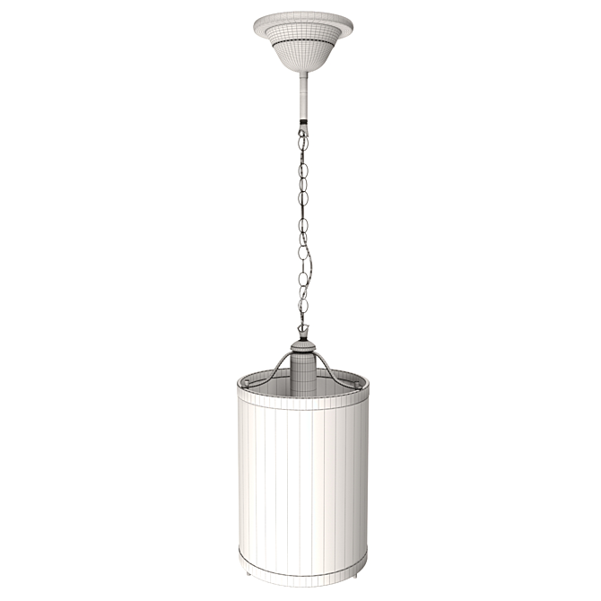 Italian Made Arte Lamp Bruno Pendant Light - Stylish and Modern 3D model image 6