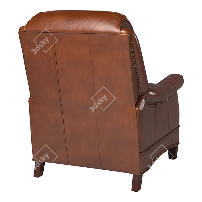 Luxury Leather Recliner 3D model image 4