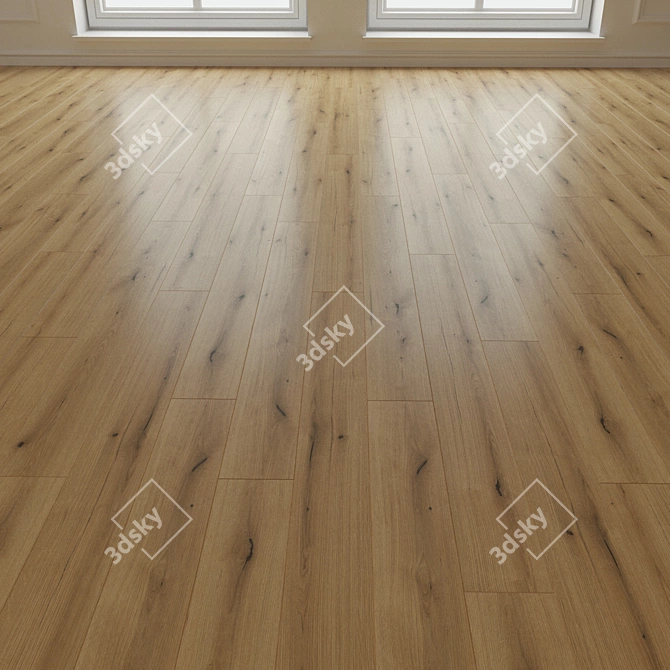 Versatile Laminate Flooring for Stylish Interiors 3D model image 3