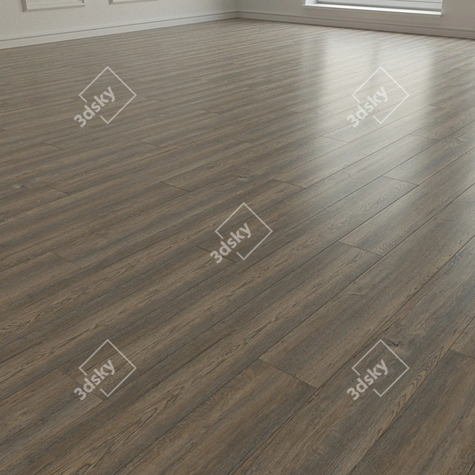 Laminate Floor Boards 3D model image 2