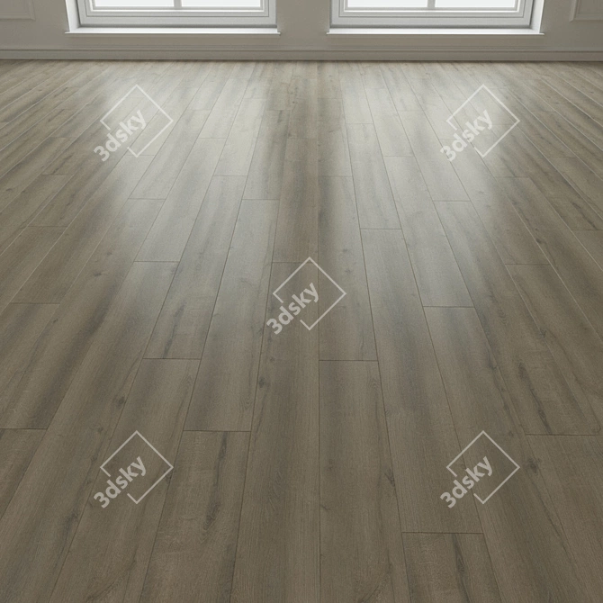 VersaBoard Laminate: High-Resolution Floor Planks 3D model image 3