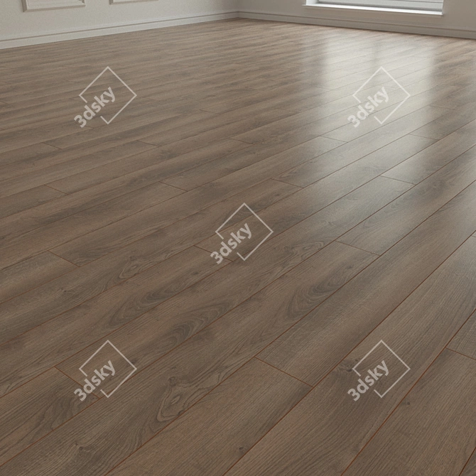  Versatile Laminate Flooring Board 3D model image 2