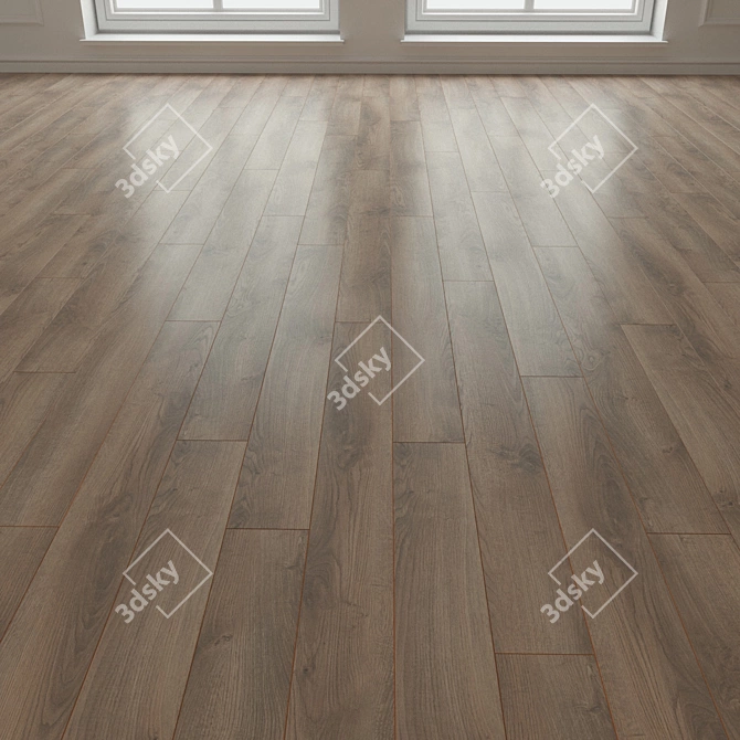  Versatile Laminate Flooring Board 3D model image 3