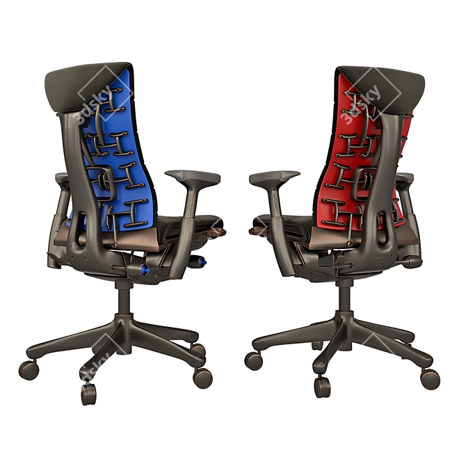 Ultimate Gaming Throne: Embody Chair 3D model image 3