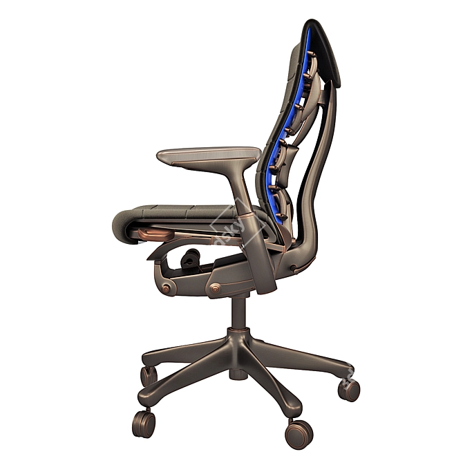 Ultimate Gaming Throne: Embody Chair 3D model image 5