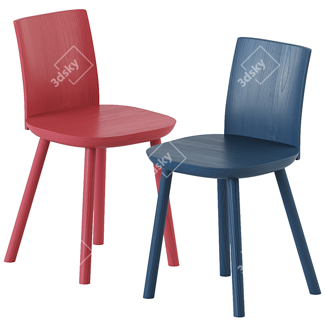 Ariake Blest Chair | Stylish and Comfortable 3D model image 2