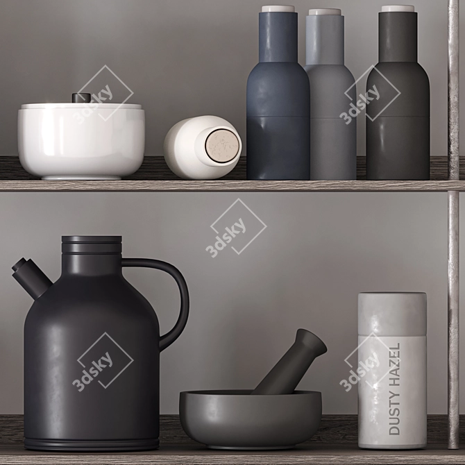 2015 Kitchen Accessories Set 3D model image 3