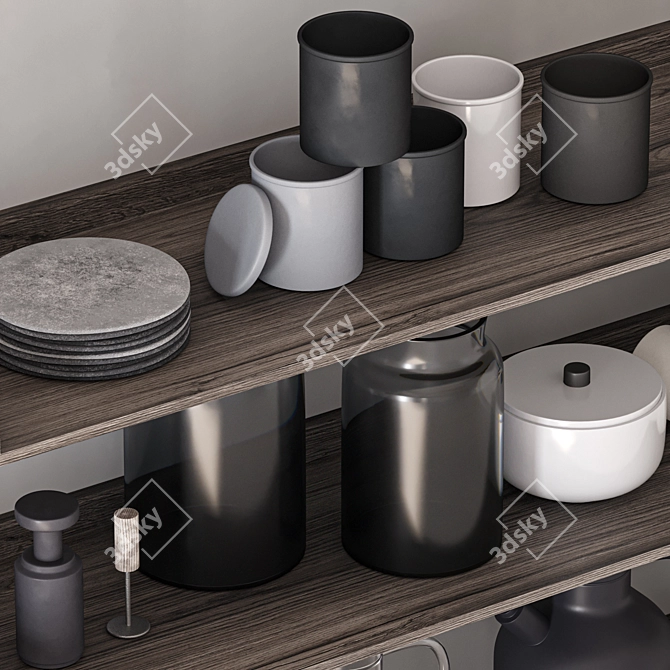 2015 Kitchen Accessories Set 3D model image 4