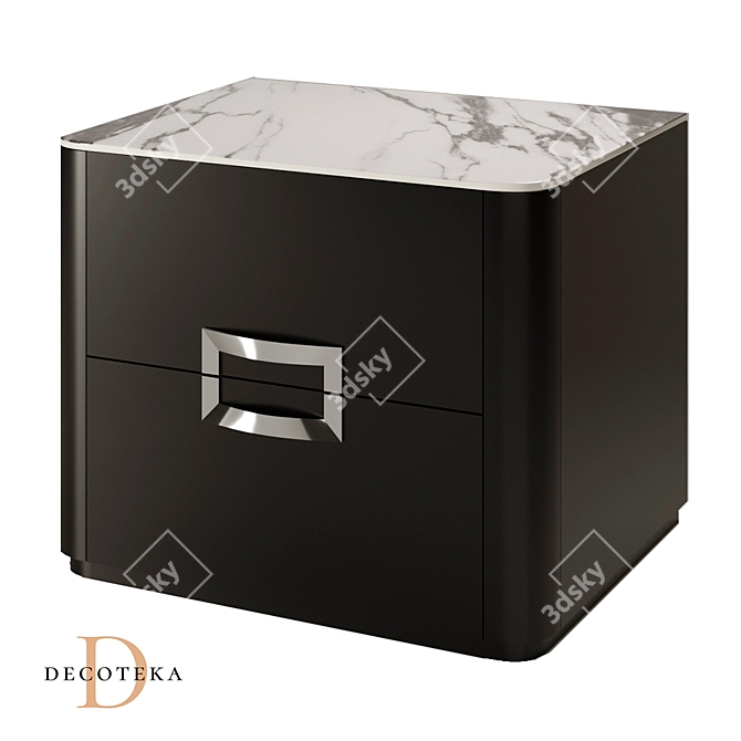 OM Coco Bedside Table | DECOTEKA 3D model image 1