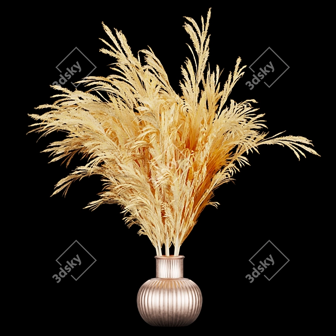 Bouquet Collection: Exquisite Dried Flowers 3D model image 2