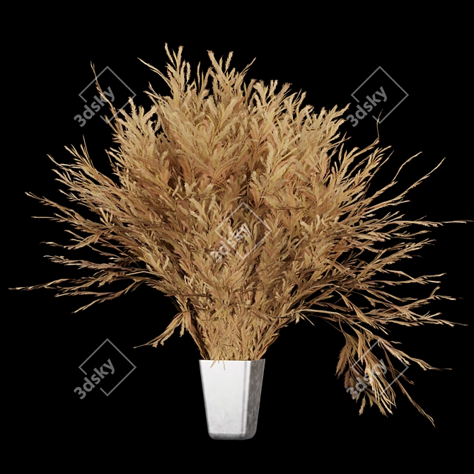 Bouquet Collection: Exquisite Dried Flowers 3D model image 4