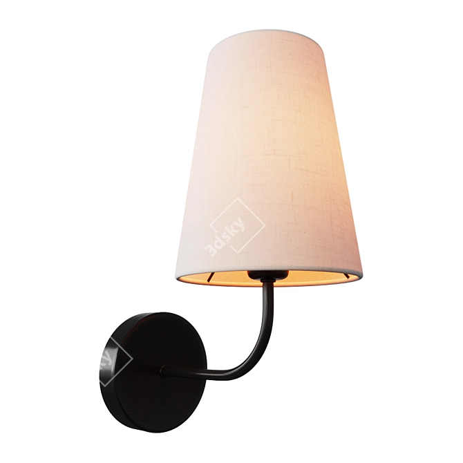 Pfefferling 2364-1W Wall Lamp 3D model image 1