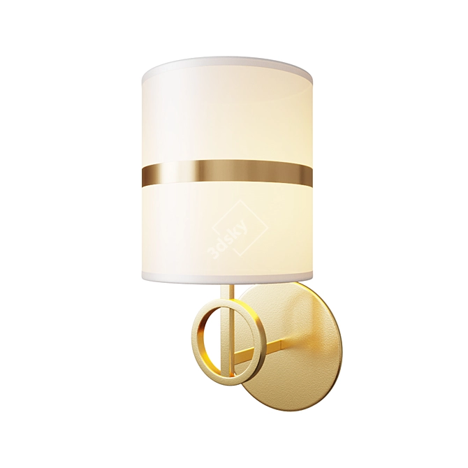 Elegant Mateo Wall Lamp 3D model image 1