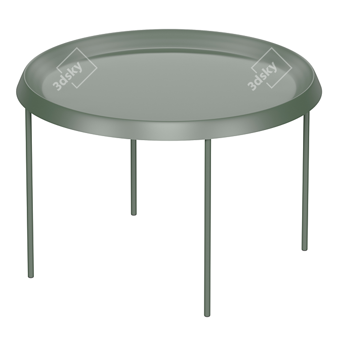 Hay Tulou Coffee Table - 4 Color Options 3D model image 1