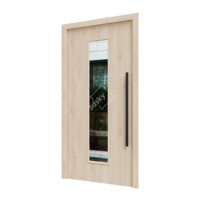 Optimized Exterior Doors v.02 3D model image 6