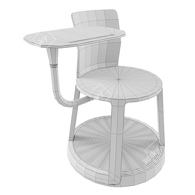 Toou Revo: Stylish & Versatile Seating 3D model image 4