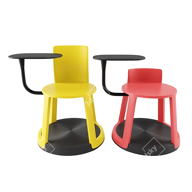 Toou Revo: Stylish & Versatile Seating 3D model image 5