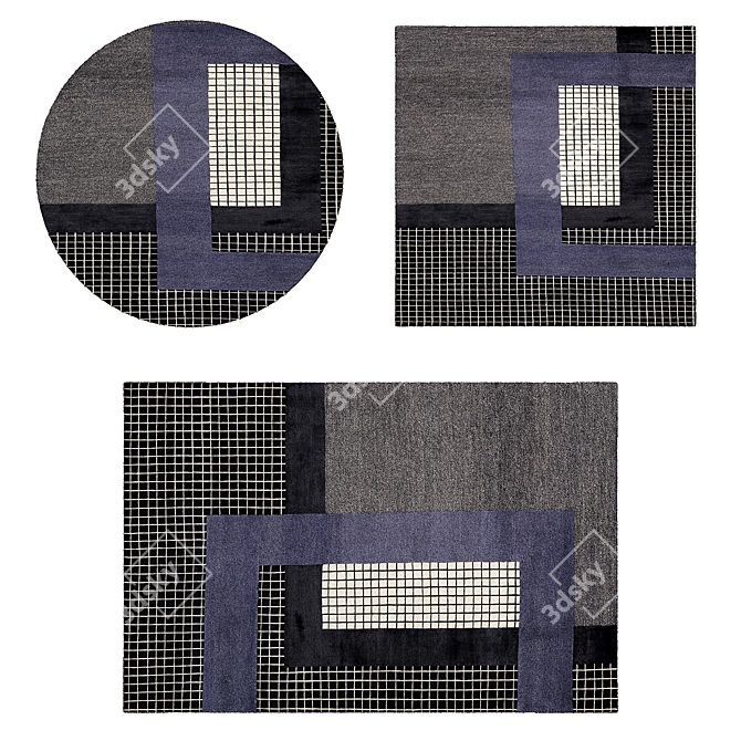 Luxury Rugs for Maximum Impact 3D model image 1