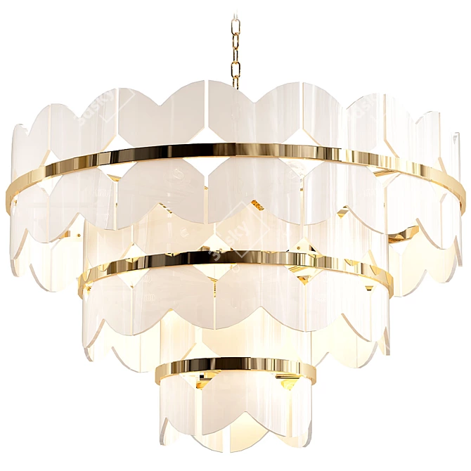 Elegant Ioanna Design Lamps 3D model image 1