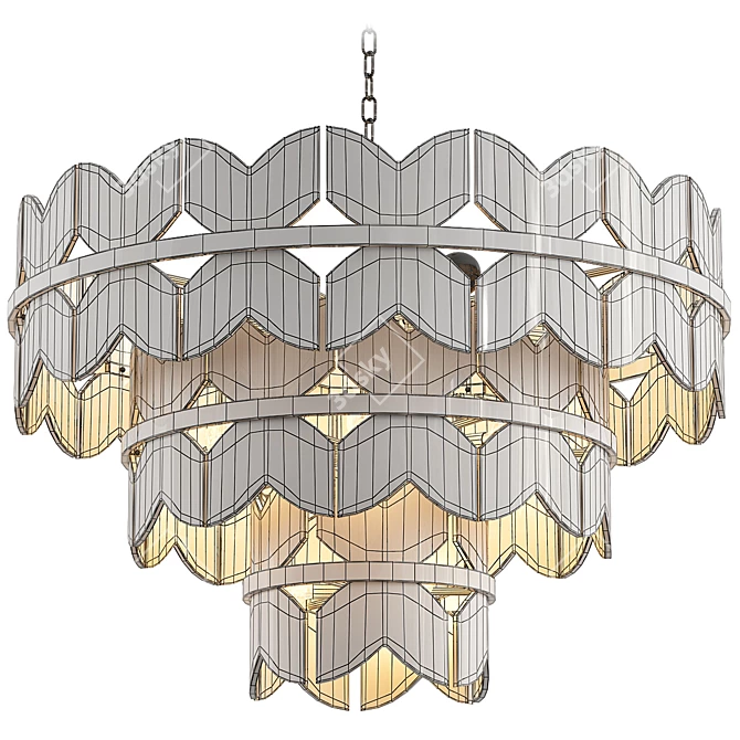 Elegant Ioanna Design Lamps 3D model image 2