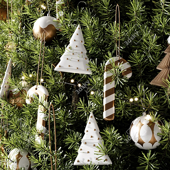 Corona Render Christmas Tree 3D model image 3