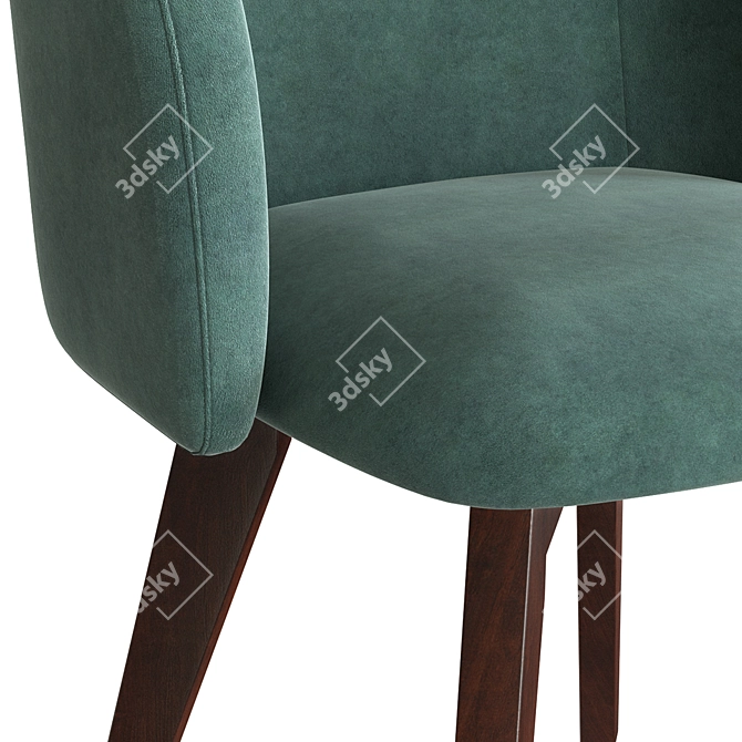 Milli Array Standard OM - Stylish and Comfortable Dining Chair 3D model image 4