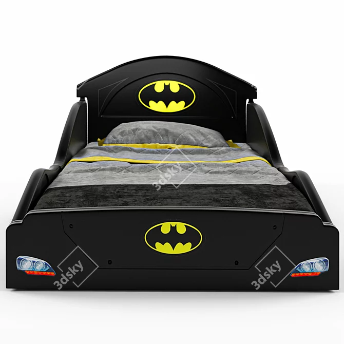 Batman Batmobile Toddler Bed 3D model image 3