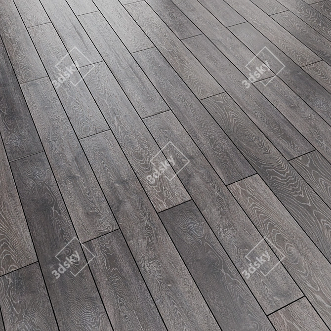 Linear No.17 Parquet Flooring 3D model image 1