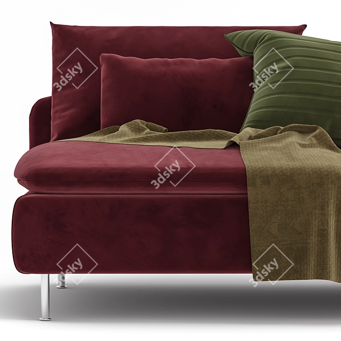 Modern Soderhamn 2-Seater Sofa 3D model image 5