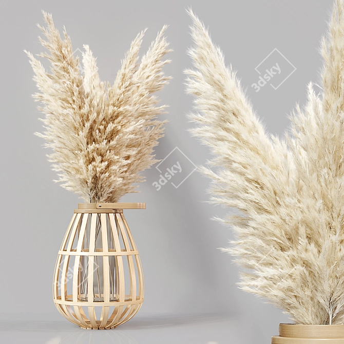 Elegant Decor Set 064: High Quality, Detailed Design 3D model image 6