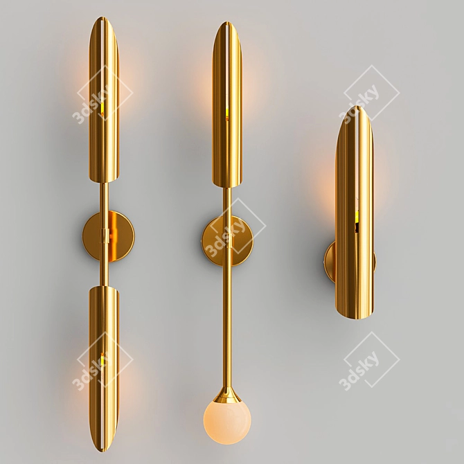 Modern GERD Design Lamps 3D model image 2