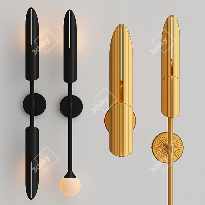 Modern GERD Design Lamps 3D model image 4