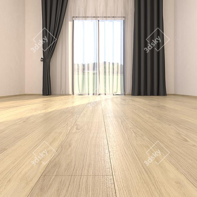 Luxury Parquet Collection - Papaya 3D model image 2