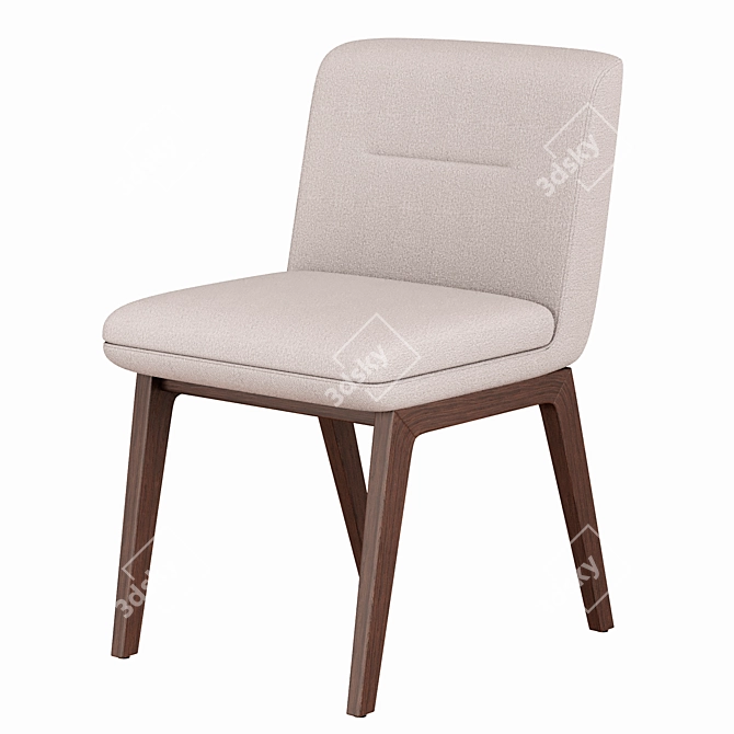 Modern Minotti Lance Chairs 3D model image 5