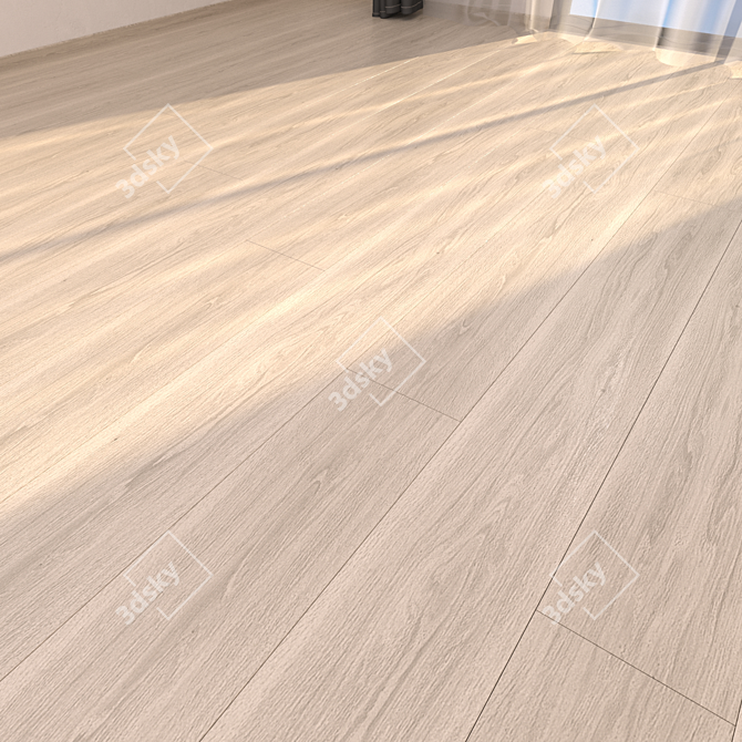 PERLA Parquet Floor: Premium Quality & Stunning HD Textures 3D model image 1