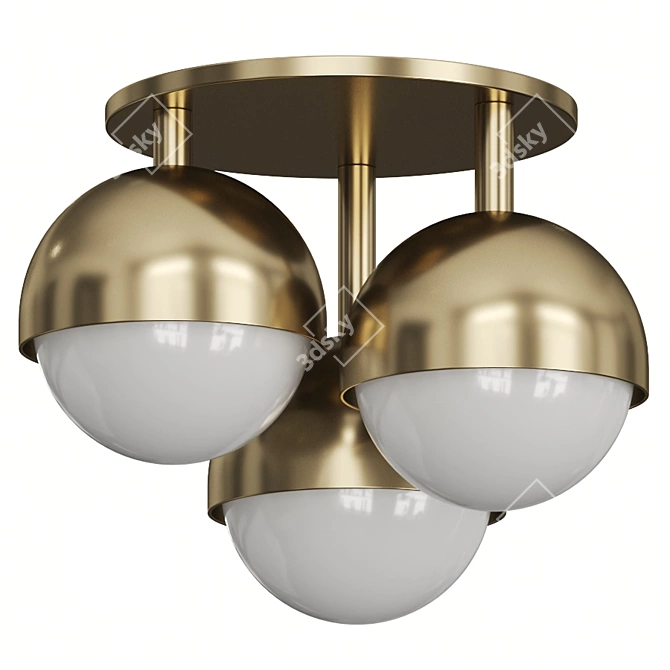 Quick Shine Pendant Light 3D model image 1