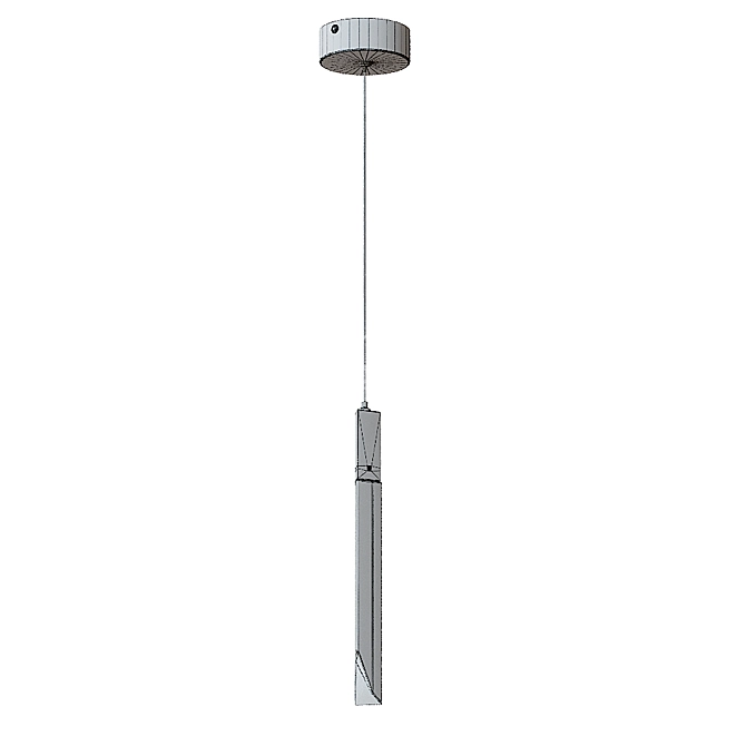 Sleek CARN Pendant Lamp 3D model image 4