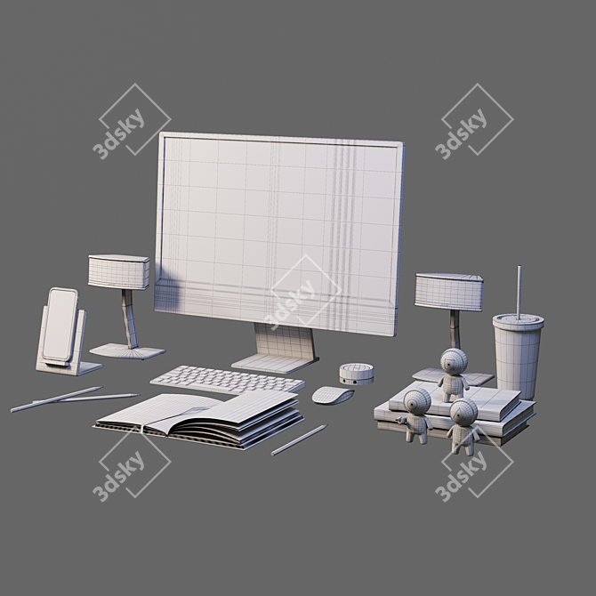 Elevate Your Workspace 3D model image 4