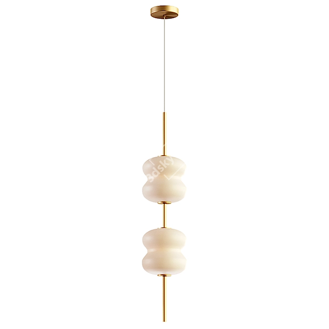 Elegant ALDA Pendant Lamp 3D model image 3