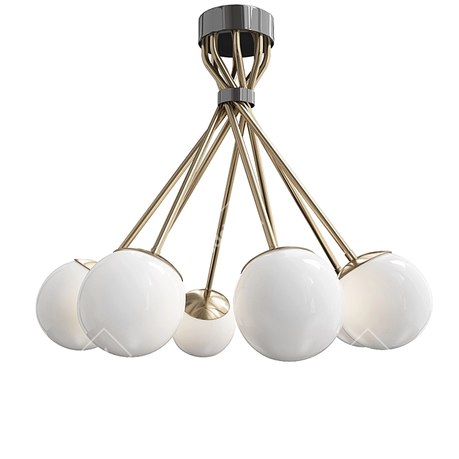 2392/PL TEA Italian Design Lamp 3D model image 1