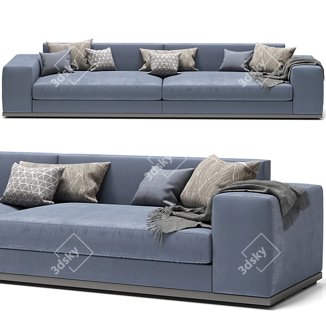 Verzelloni Holden 2 Seater Sofa 3D model image 2