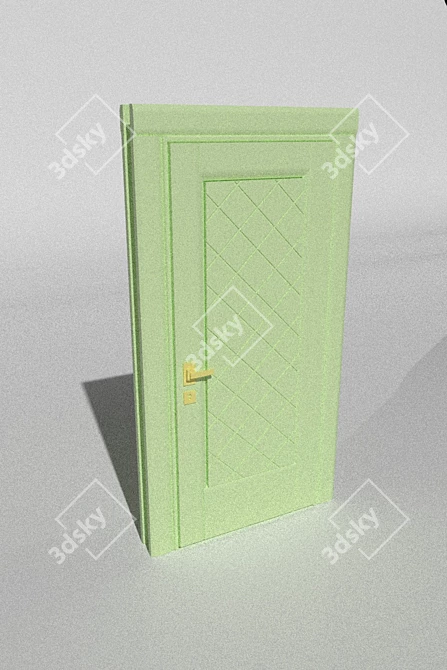 Welcome Home Door 3D model image 1