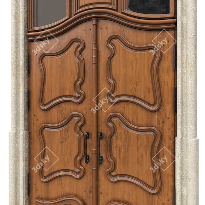 Classic Max 3D Door: 1800mm H-3350mm 3D model image 3