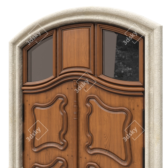 Classic Max 3D Door: 1800mm H-3350mm 3D model image 4